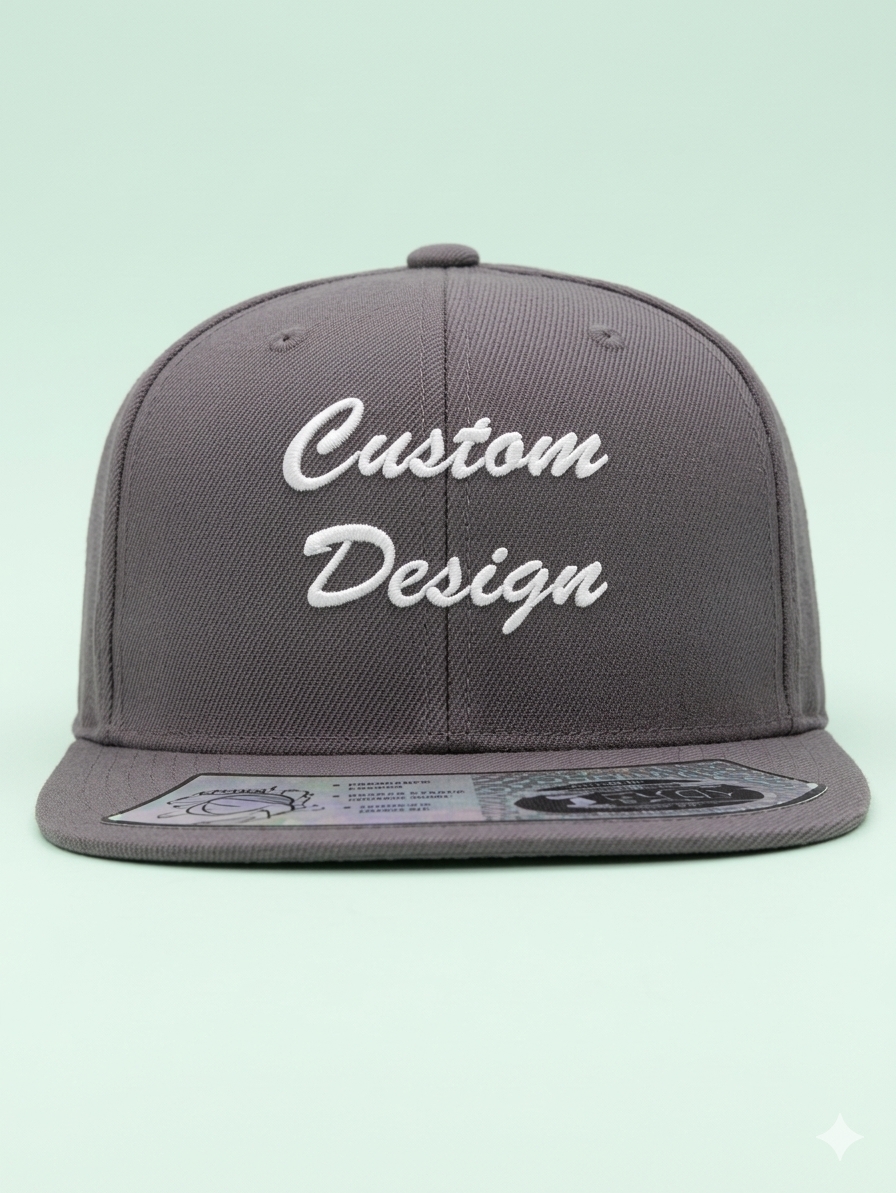 Classic Snapback Hat Cap Hip Hop Style Flat Bill Blank